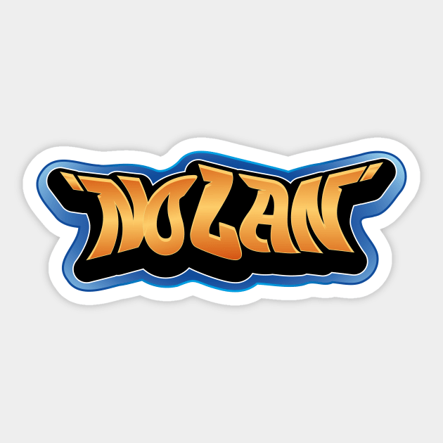 NOLAN Sticker by WildMeART